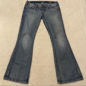 Silver Jeans Frances Flare Light Wash